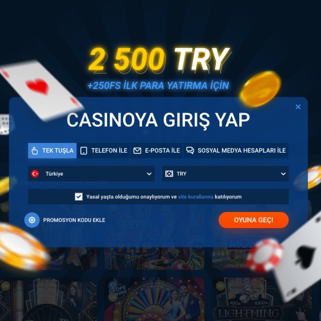 Registration Mostbet Casino Turkey